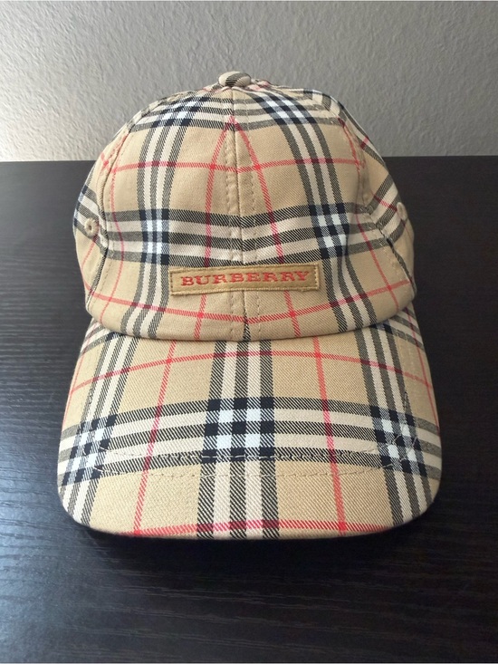 Burberry Other - BURBERRY London Nova Check Adjustable Golf Baseball Cap Vintage